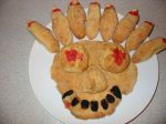 Halloween Bulging Eye Monster baked by kids
