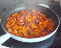Cooking the Andalusian Bean and Chorizo