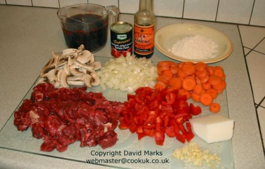 Prepared ingredients